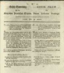 Gesetz-Sammlung f&uuml;r die K&ouml;niglichen Preussischen Staaten. 1823 No2