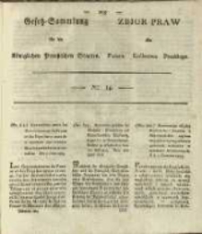 Gesetz-Sammlung für die Königlichen Preussischen Staaten. 1823 No14