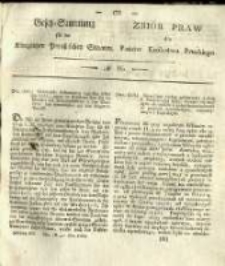 Gesetz-Sammlung f&uuml;r die K&ouml;niglichen Preussischen Staaten. 1833 No16