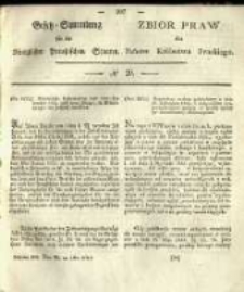 Gesetz-Sammlung für die Königlichen Preussischen Staaten. 1833 No20