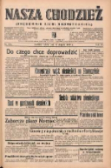 Nasza Chodzież: organ poświęcony obronie interes&oacute;w narodowych na zachodnich ziemiach Polski 1939.08.12 R.10 Nr184