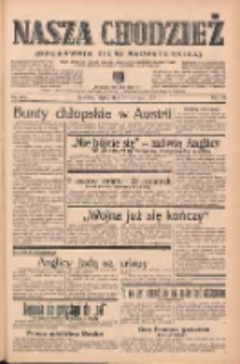 Nasza Chodzież: organ poświęcony obronie interes&oacute;w narodowych na zachodnich ziemiach Polski 1939.08.18 R.10 Nr188