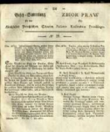 Gesetz-Sammlung für die Königlichen Preussischen Staaten. 1833 No21