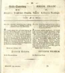 Gesetz-Sammlung für die Königlichen Preussischen Staaten. 1837 No4