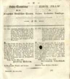 Gesetz-Sammlung für die Königlichen Preussischen Staaten. 1837 No10