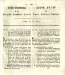 Gesetz-Sammlung f&uuml;r die K&ouml;niglichen Preussischen Staaten. 1837 No11