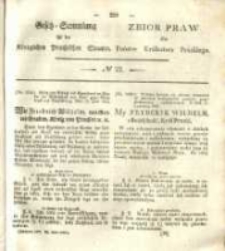 Gesetz-Sammlung für die Königlichen Preussischen Staaten. 1837 No22