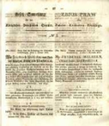 Gesetz-Sammlung f&uuml;r die K&ouml;niglichen Preussischen Staaten. 1838 No3