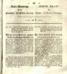 Gesetz-Sammlung f&uuml;r die K&ouml;niglichen Preussischen Staaten. 1838 No9