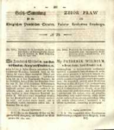 Gesetz-Sammlung für die Königlichen Preussischen Staaten. 1838 No20