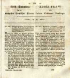 Gesetz-Sammlung f&uuml;r die K&ouml;niglichen Preussischen Staaten. 1838 No30