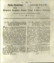 Gesetz-Sammlung f&uuml;r die K&ouml;niglichen Preussischen Staaten. 1839 No7