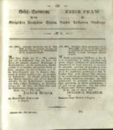 Gesetz-Sammlung f&uuml;r die K&ouml;niglichen Preussischen Staaten. 1839 No8