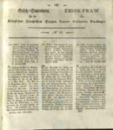 Gesetz-Sammlung für die Königlichen Preussischen Staaten. 1839 No10