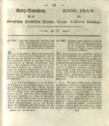 Gesetz-Sammlung für die Königlichen Preussischen Staaten. 1839 No17