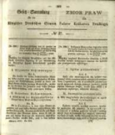Gesetz-Sammlung für die Königlichen Preussischen Staaten. 1839 No27