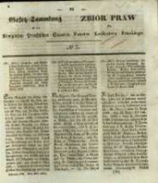 Gesetz-Sammlung f&uuml;r die K&ouml;niglichen Preussischen Staaten. 1841 No7