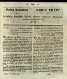Gesetz-Sammlung f&uuml;r die K&ouml;niglichen Preussischen Staaten. 1841 No18