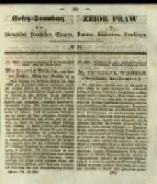 Gesetz-Sammlung f&uuml;r die K&ouml;niglichen Preussischen Staaten. 1841 No21