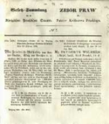 Gesetz-Sammlung f&uuml;r die K&ouml;niglichen Preussischen Staaten. 1843 No7