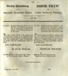 Gesetz-Sammlung für die Königlichen Preussischen Staaten. 1843 No24