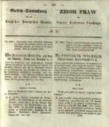 Gesetz-Sammlung f&uuml;r die K&ouml;niglichen Preussischen Staaten. 1843 No33