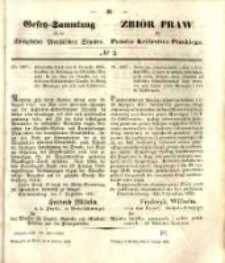 Gesetz-Sammlung für die Königlichen Preussischen Staaten. 1852.02.02 No2
