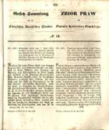 Gesetz-Sammlung f&uuml;r die K&ouml;niglichen Preussischen Staaten. 1852.05.18 No13