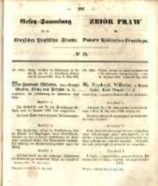 Gesetz-Sammlung für die Königlichen Preussischen Staaten. 1852.05.24 No15