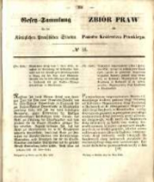 Gesetz-Sammlung für die Königlichen Preussischen Staaten. 1852.05.24 No16