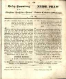 Gesetz-Sammlung f&uuml;r die K&ouml;niglichen Preussischen Staaten. 1852.07.13 No29
