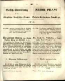 Gesetz-Sammlung für die Königlichen Preussischen Staaten. 1852.10.13 No41