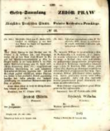 Gesetz-Sammlung für die Königlichen Preussischen Staaten. 1852.11.15 No44