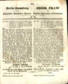 Gesetz-Sammlung f&uuml;r die K&ouml;niglichen Preussischen Staaten. 1852.11.27 No45