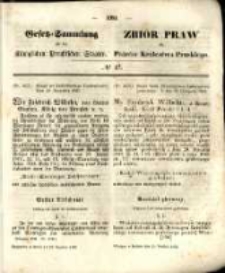 Gesetz-Sammlung für die Königlichen Preussischen Staaten. 1852.12.23 No47
