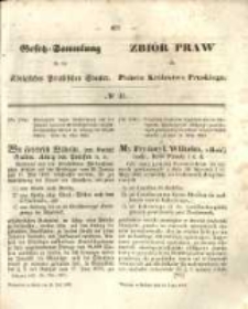 Gesetz-Sammlung f&uuml;r die K&ouml;niglichen Preussischen Staaten. 1853.07.13 No31