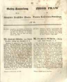 Gesetz-Sammlung f&uuml;r die K&ouml;niglichen Preussischen Staaten. 1853.07.21 No34
