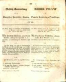 Gesetz-Sammlung für die Königlichen Preussischen Staaten. 1853.08.09 No40