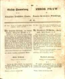 Gesetz-Sammlung für die Königlichen Preussischen Staaten. 1853.08.12 No41