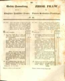 Gesetz-Sammlung f&uuml;r die K&ouml;niglichen Preussischen Staaten. 1853.08.24 No44