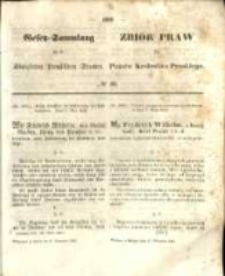 Gesetz-Sammlung für die Königlichen Preussischen Staaten. 1853.09.17 No49