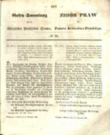 Gesetz-Sammlung für die Königlichen Preussischen Staaten. 1853.11.10 No58