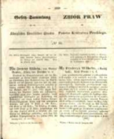 Gesetz-Sammlung für die Königlichen Preussischen Staaten. 1853.11.23 No60