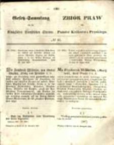 Gesetz-Sammlung für die Königlichen Preussischen Staaten. 1853.11.28 No61