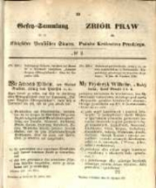 Gesetz-Sammlung f&uuml;r die K&ouml;niglichen Preussischen Staaten. 1857.01.26 No2