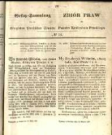 Gesetz-Sammlung für die Königlichen Preussischen Staaten. 1857.03.24 No14