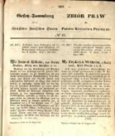 Gesetz-Sammlung für die Königlichen Preussischen Staaten. 1857.08.19 No43