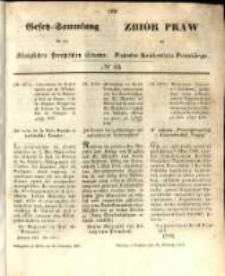 Gesetz-Sammlung f&uuml;r die K&ouml;niglichen Preussischen Staaten. 1857.09.30 No53