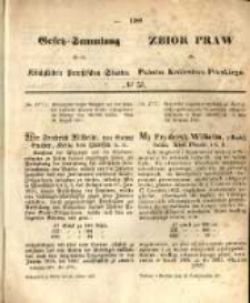 Gesetz-Sammlung f&uuml;r die K&ouml;niglichen Preussischen Staaten. 1857.10.26 No55