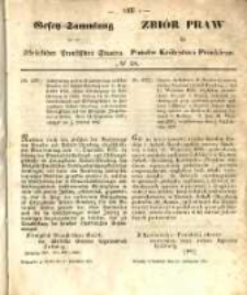 Gesetz-Sammlung für die Königlichen Preussischen Staaten. 1857.11.11 No58